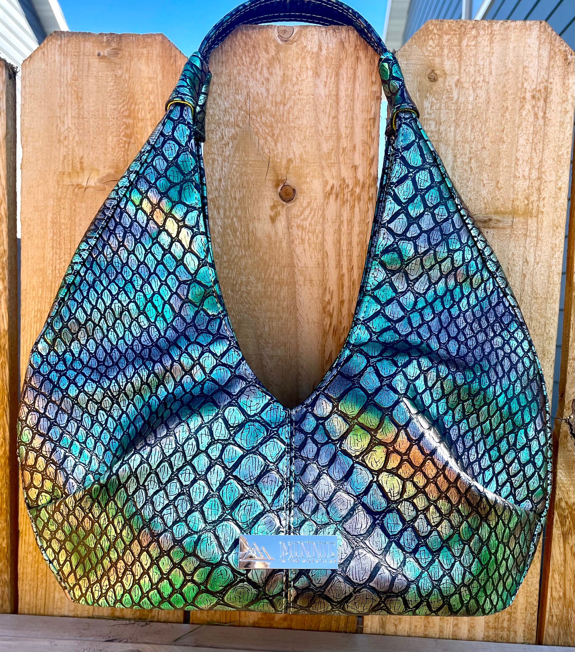 Retro Scales Shoulder Bag image 0